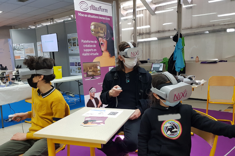 La réalité Virtuelle s'invite au village de la chimie 2023