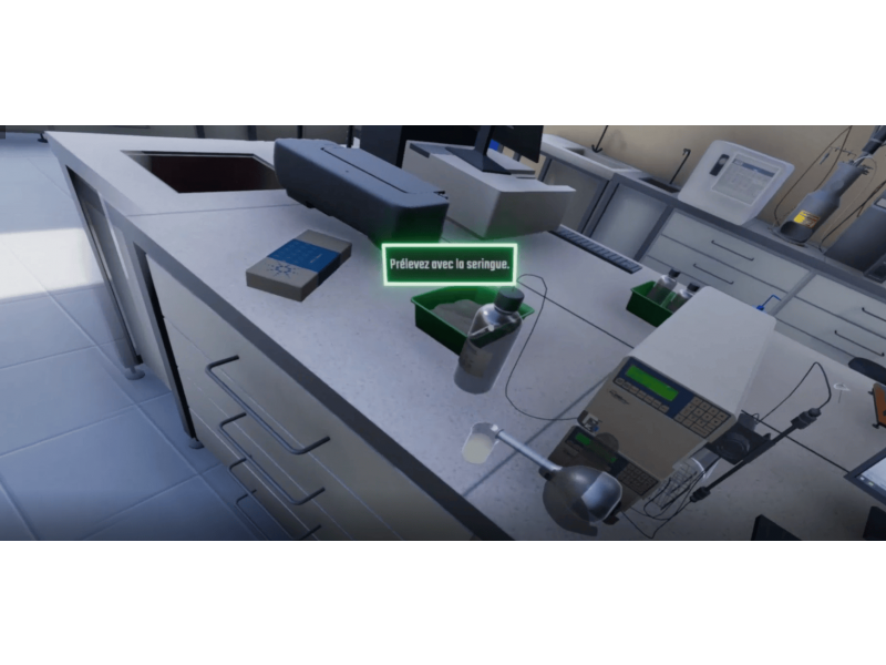 La réalité Virtuelle s'invite au village de la chimie 2023