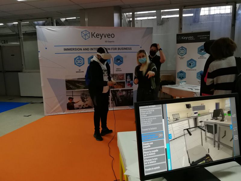 La réalité Virtuelle s'invite au village de la chimie