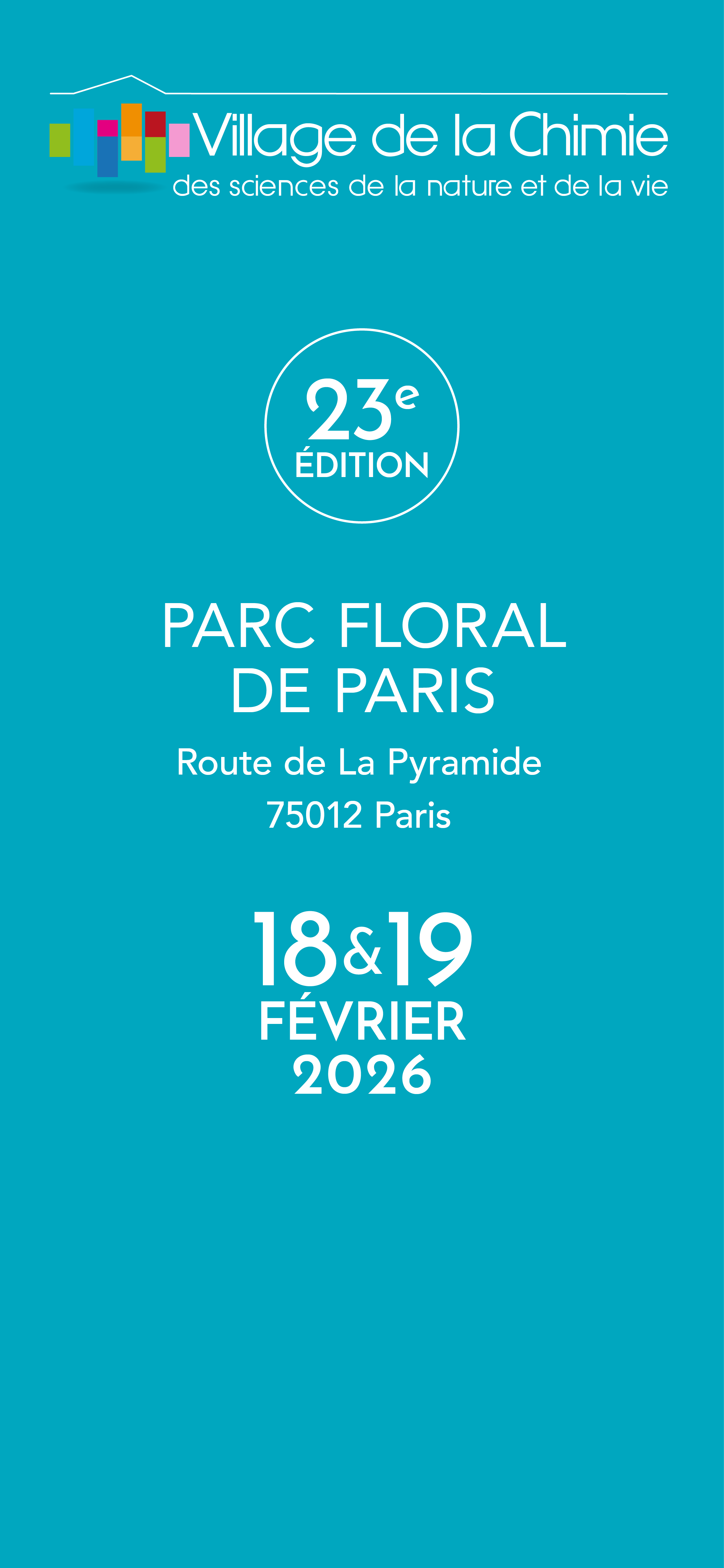 23e Village de la chimie 2026 - 18 et 19 février 2026